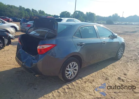 2017 Toyota Corolla Le z USA, uszkodzony, nr VIN 2T1BURHEXHC806916